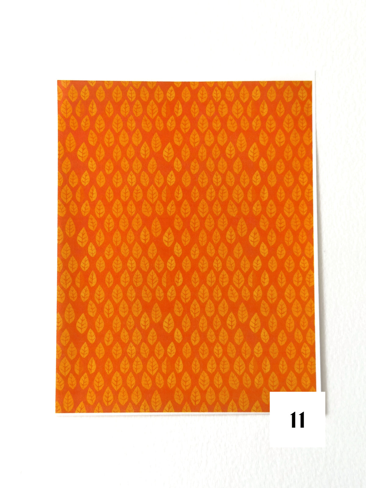 Autumn Harvest: Pumpkin Orange ✦ Transfer Paper