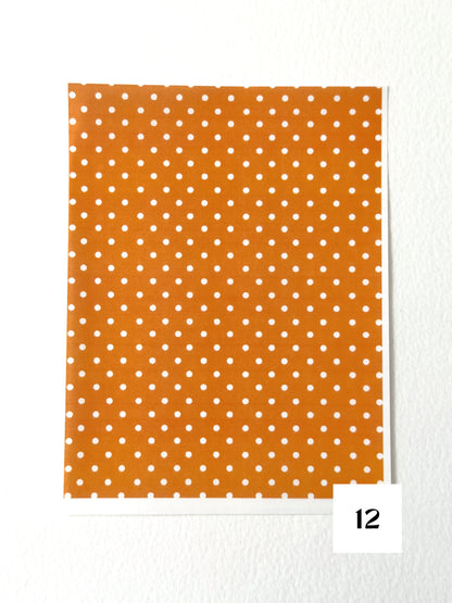 Autumn Harvest: Pumpkin Orange ✦ Transfer Paper