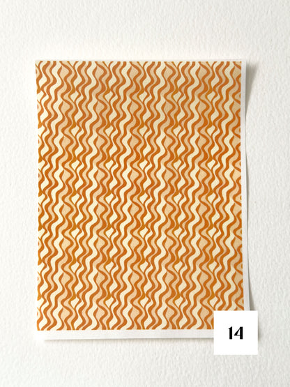 Autumn Harvest: Pumpkin Orange ✦ Transfer Paper