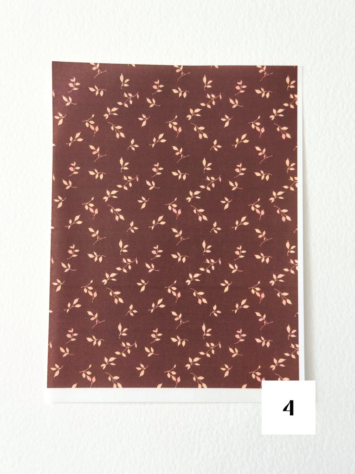 Autumn Harvest: Maple Red ✦ Transfer Paper