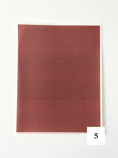 Autumn Harvest: Maple Red ✦ Transfer Paper