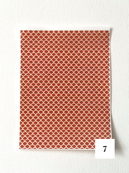 Autumn Harvest: Maple Red ✦ Transfer Paper