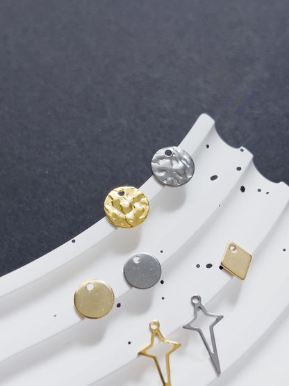 Base Col ✦ MIX&MATCH Silver Platelet Pendants