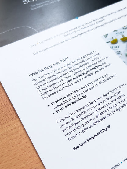 Guide ✦ Polymer Ton Schmuck erstellen: Die Basics inkl. 3 einfacher Techniken