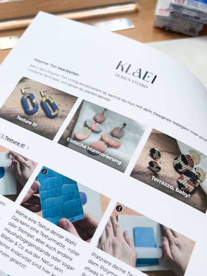 Guide ✦ Polymer Ton Schmuck erstellen: Die Basics inkl. 3 einfacher Techniken