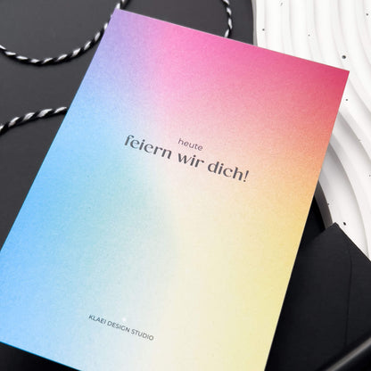 Regenbogen 6er Set | Grußkarten, Postkarten