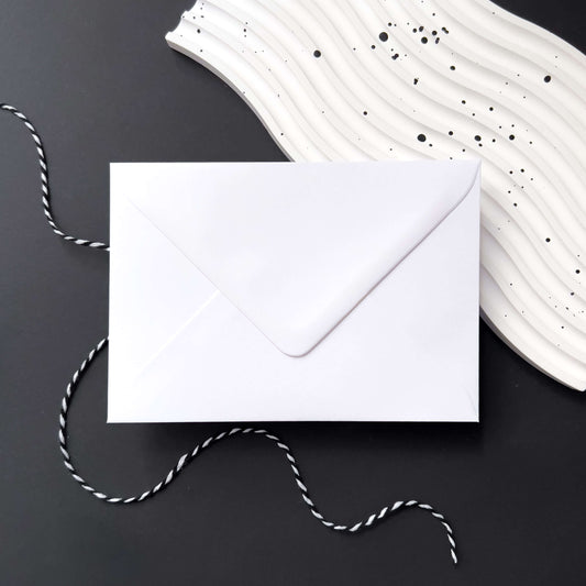 Briefumschlag, Kuvert | weiß