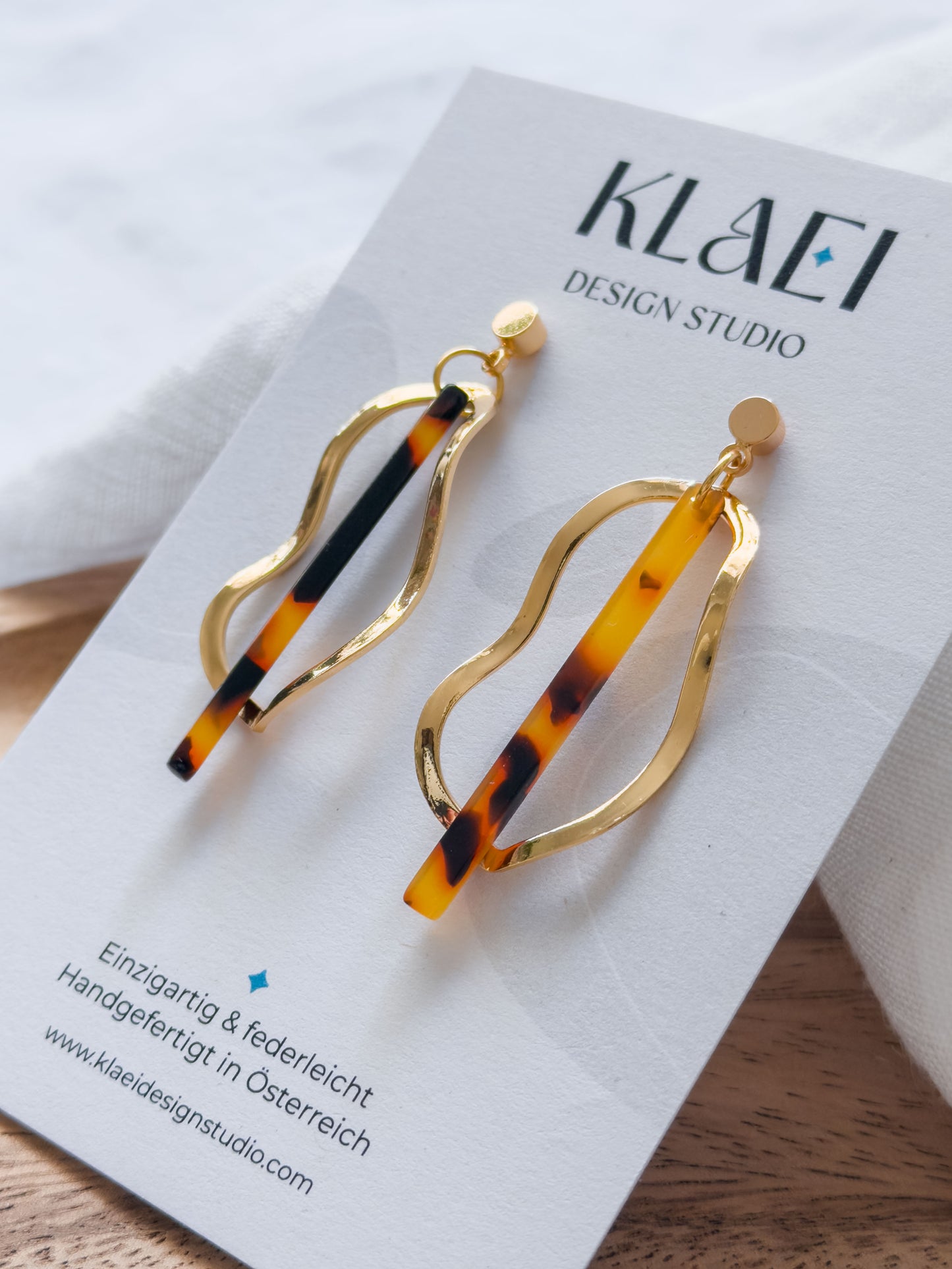 Col A ✦ Acetat Ohrringe lang