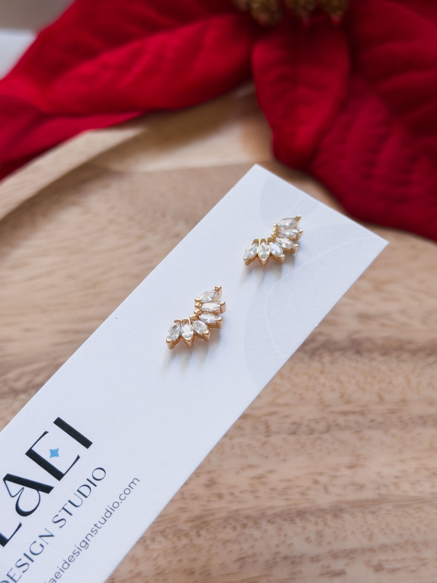 Col A ✦ Festliche Zirkonia Ohrstecker