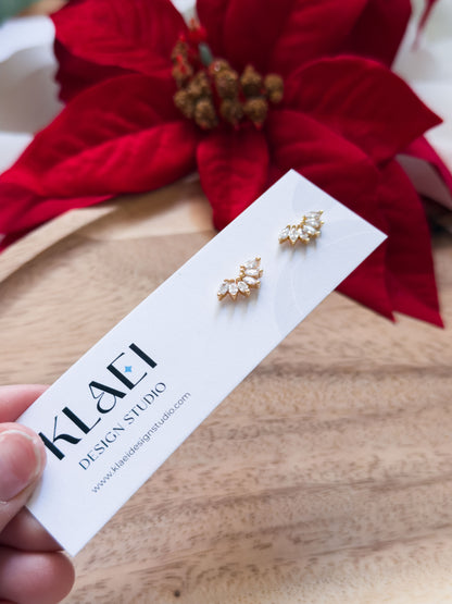 Col A ✦ Festliche Zirkonia Ohrstecker