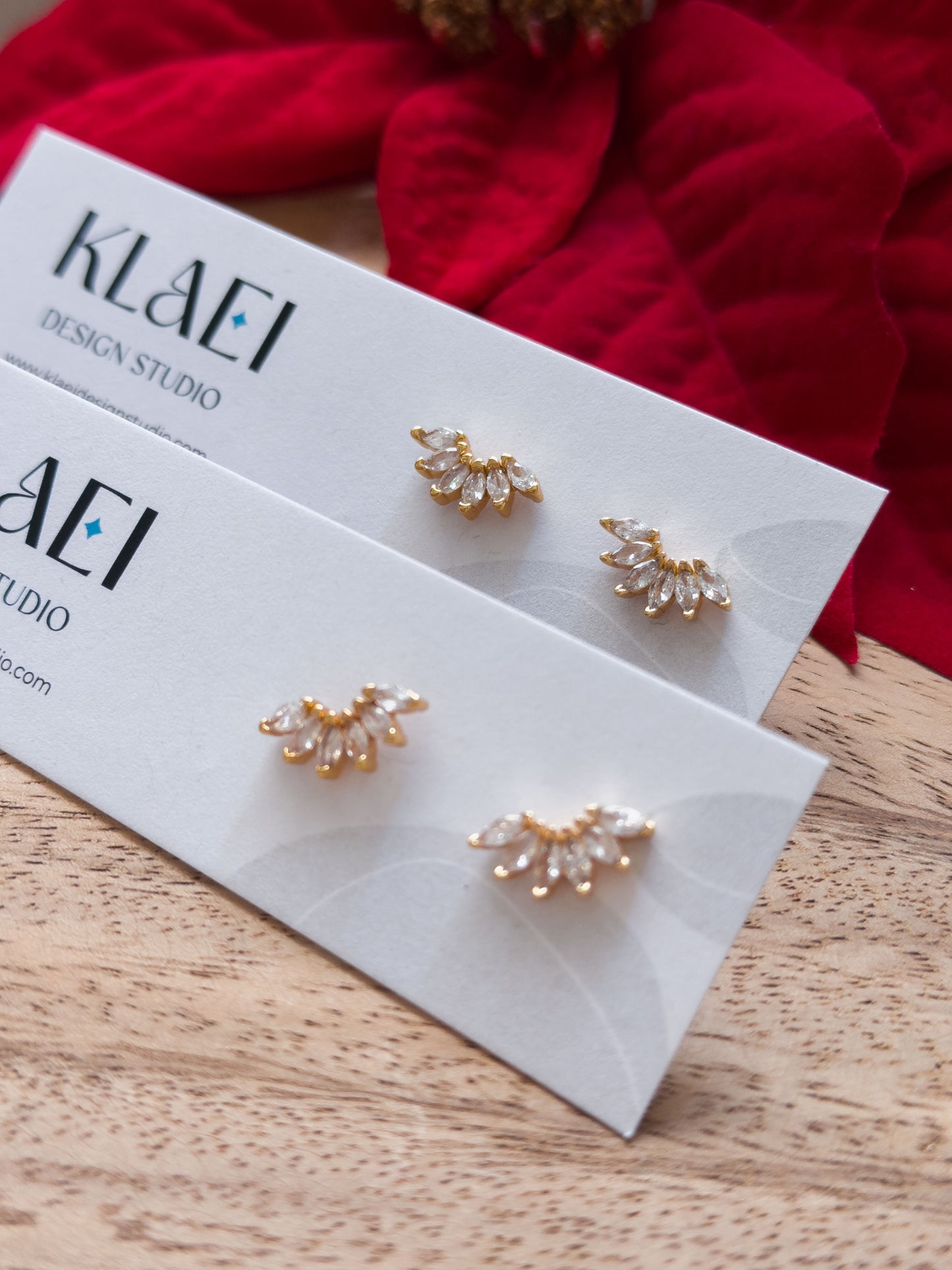 Col A ✦ Festliche Zirkonia Ohrstecker