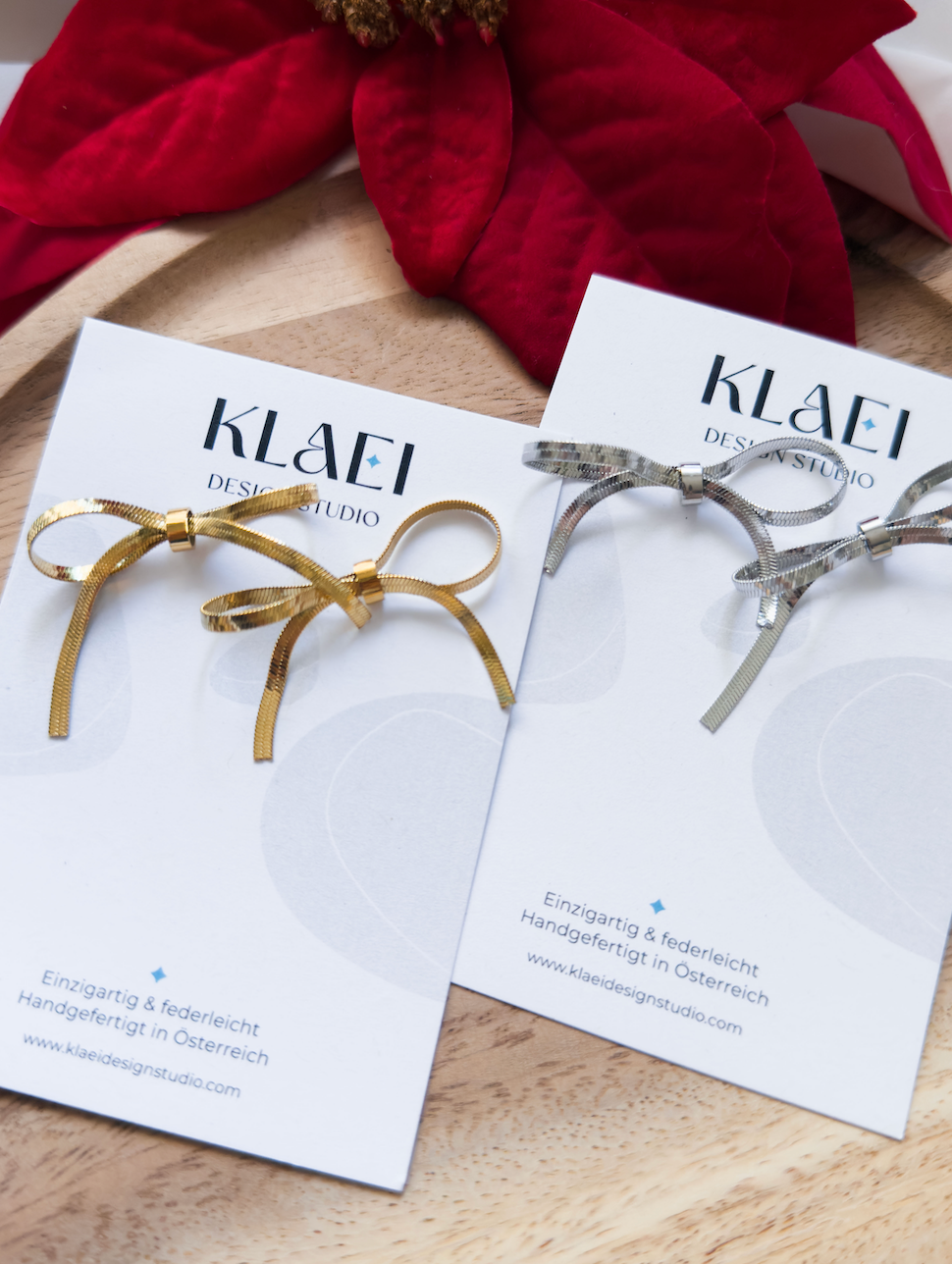 Col A ✦ Große Schleifenohrstecker