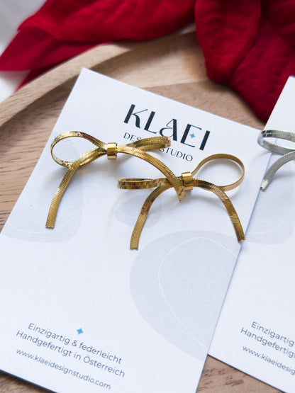 Col A ✦ Große Schleifenohrstecker