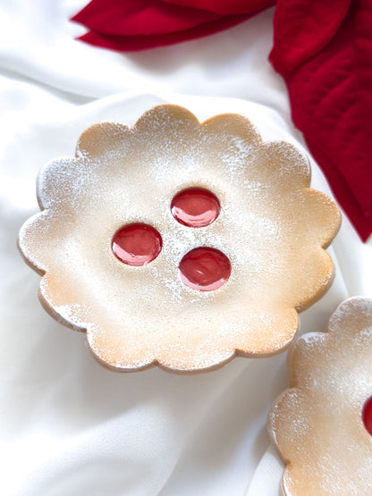 Col A ✦ Linzer Augen Keks Schmuckschale