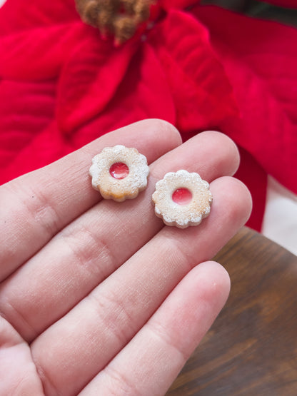 Col A ✦ Linzer Augen Keks Ohrstecker