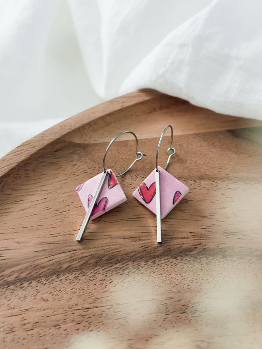 Love Notes Col ✦ Herzi Creolen