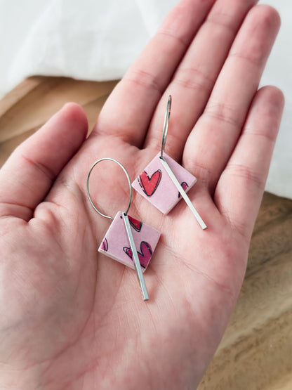 Love Notes Col ✦ Herzi Creolen