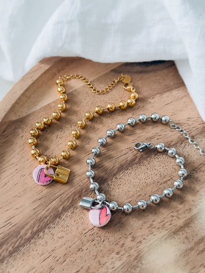 Love Notes Col ✦ Herzi Armband