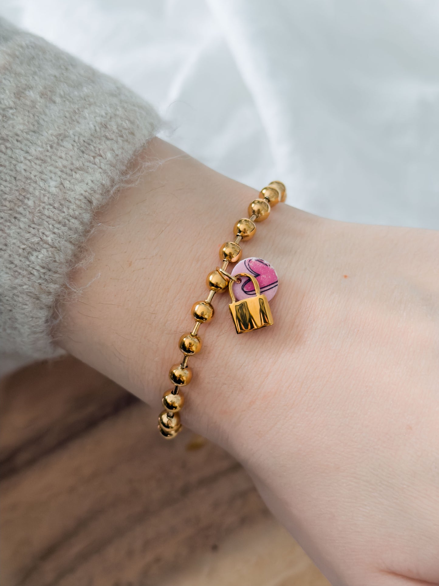 Love Notes Col ✦ Herzi Armband