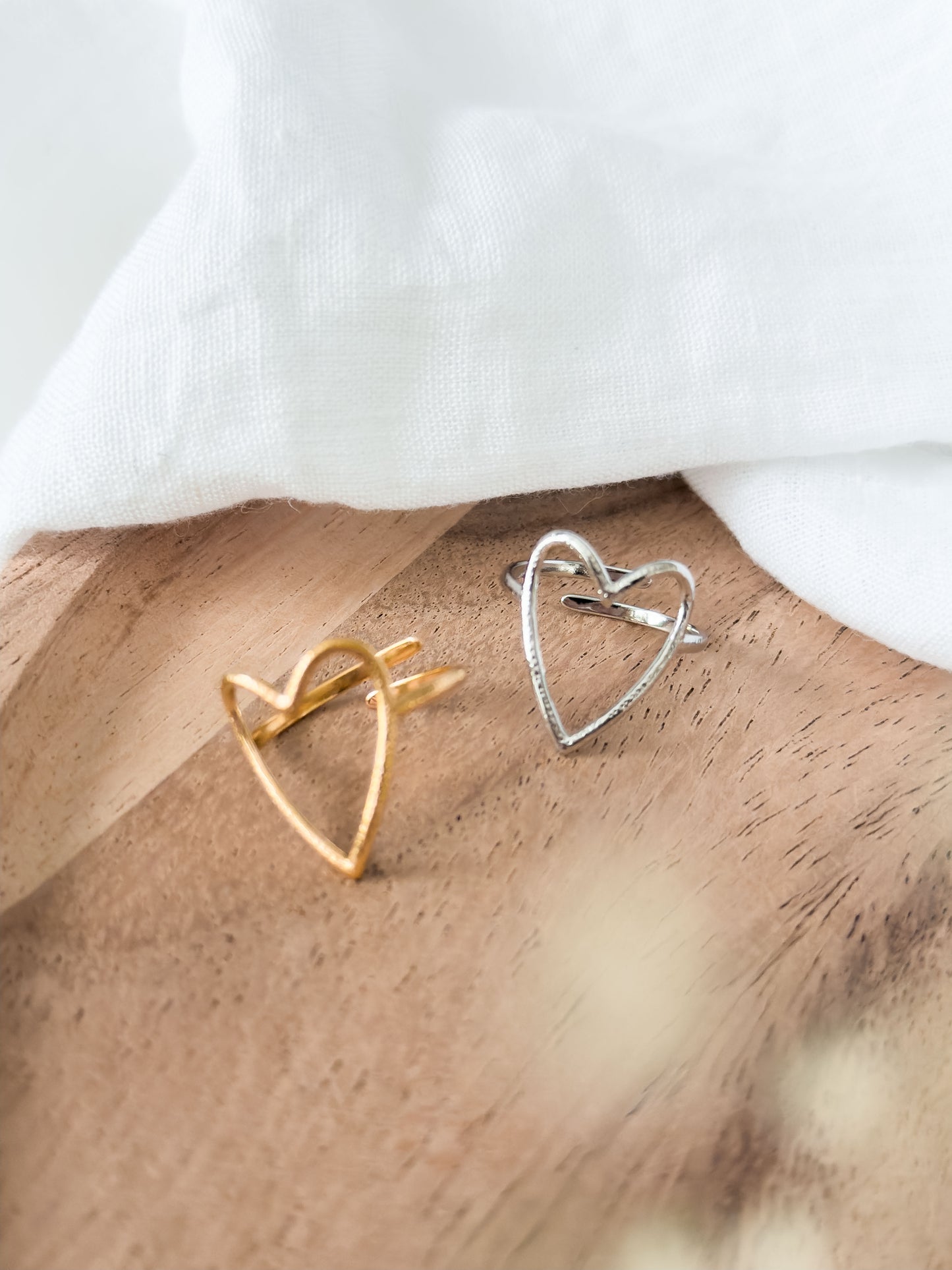 Love Notes Col ✦ Filigraner Herz Ring