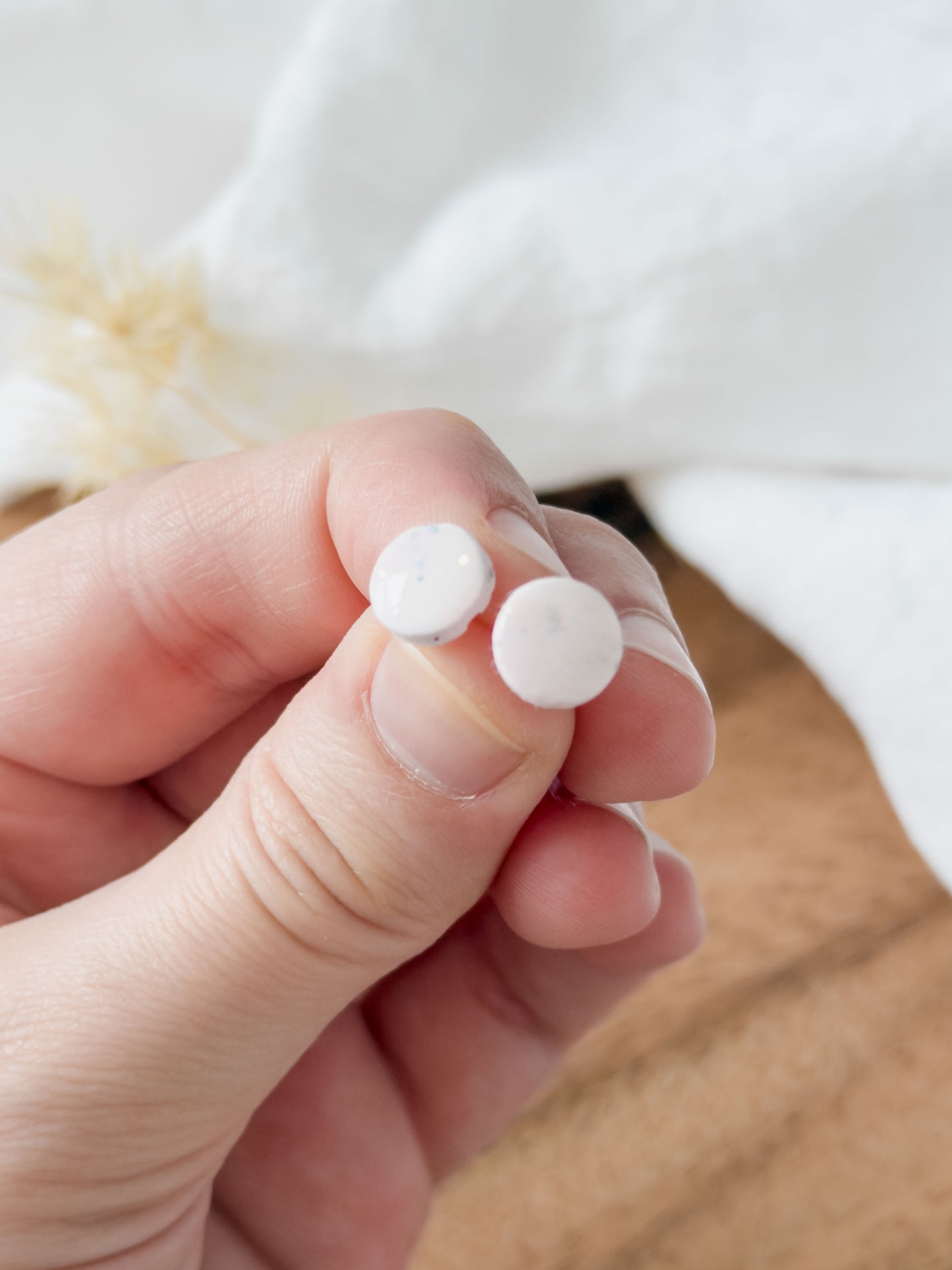 Love Notes Col ✦ Ohrstecker-Set mit rosenquartz-farbigen und Herzi Ohrsteckern