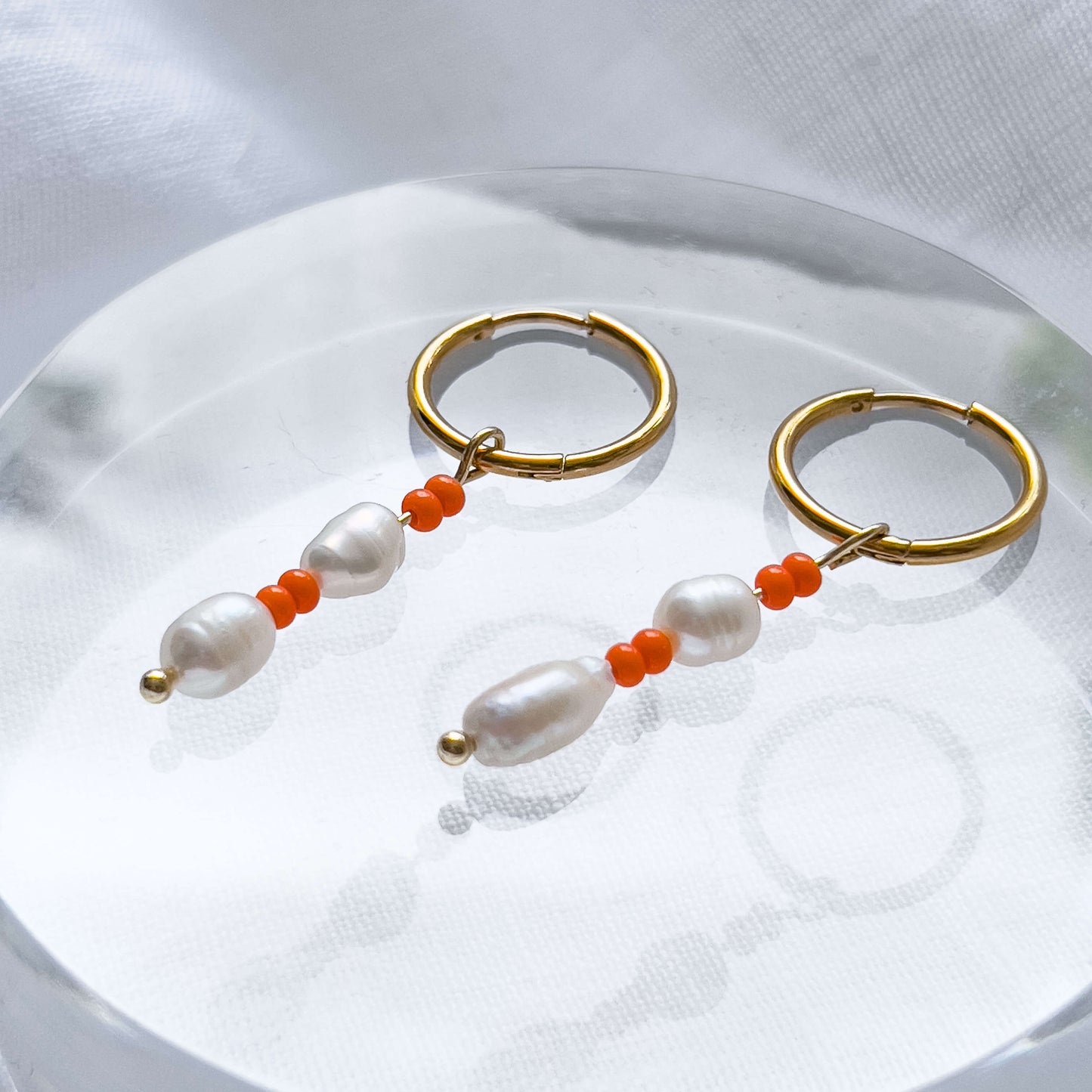 Col S ✦ Sommerliches Perlen Set | orange