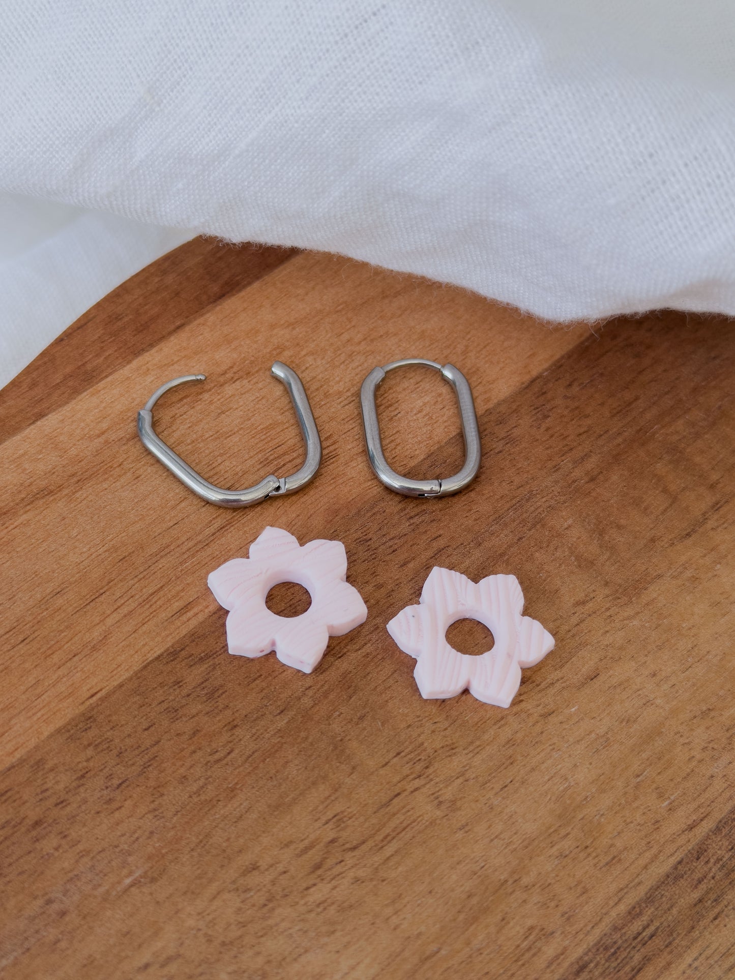Mix & Match ✦ PASTELL Blumen Ohrringe / Anhänger klein