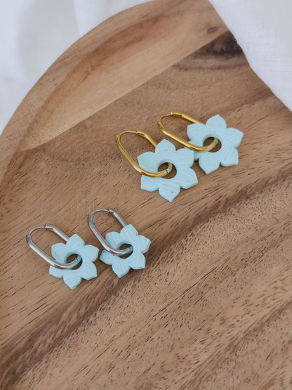 Mix & Match ✦ PASTELL Blumen Ohrringe / Anhänger klein