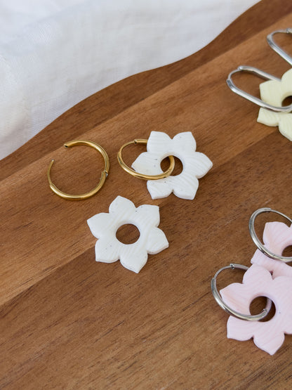 Mix & Match ✦ PASTELL Blumen Ohrringe / Anhänger