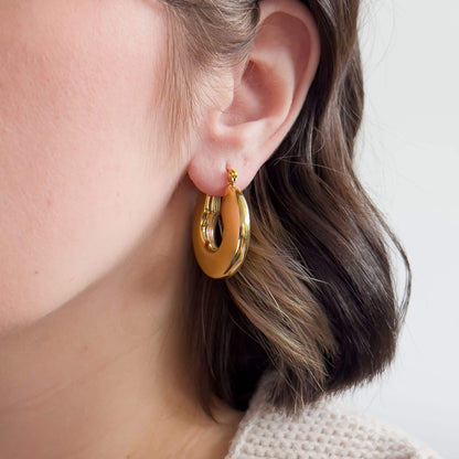 Base Col ✦ GRACE Hoop Earrings