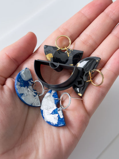 Half Circle Cutout Polymer Clay Cutter