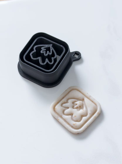 Framed Flower & Botanical Polymer Clay Cutter