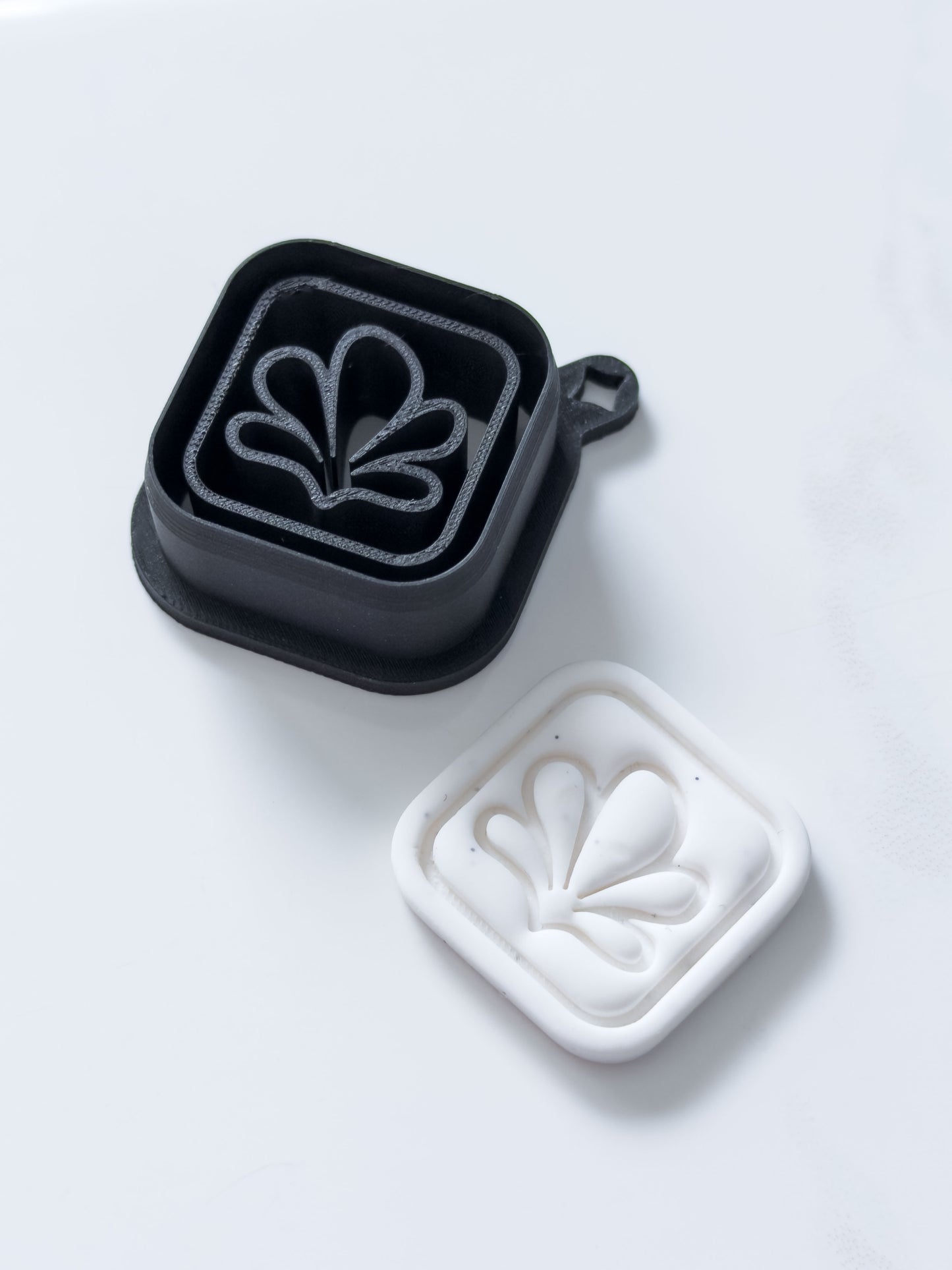 Framed Flower & Botanical Polymer Clay Cutter