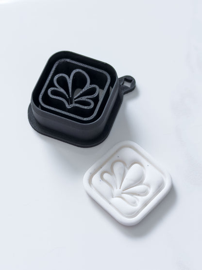 Framed Flower & Botanical Polymer Clay Cutter