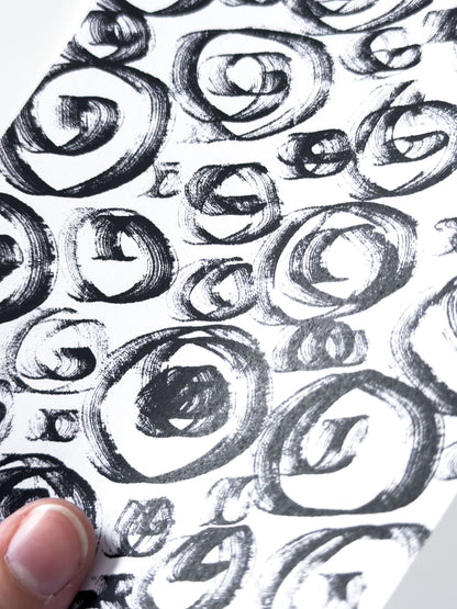 Transfer Paper Abstract Lines | 11 Patterns | Exclusive
