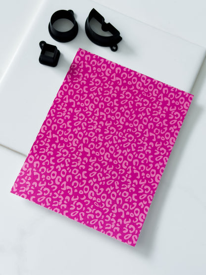 Transfer Paper Leo Animal Print | 8 Colours | Exclusive