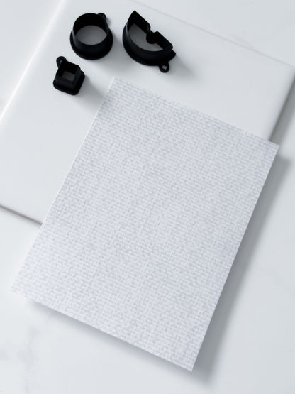 Transfer Paper Cotton Fabric Texture | 6 Colours | Exklusive