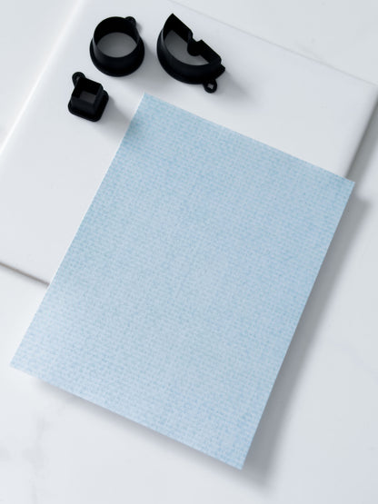 Transfer Paper Cotton Fabric Texture | 6 Colours | Exklusive