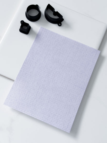 Transfer Paper Cotton Fabric Texture | 6 Colours | Exklusive