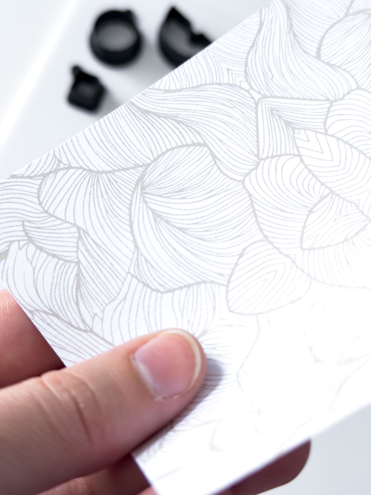 Transfer Paper Leafy Lines | 4 Colours