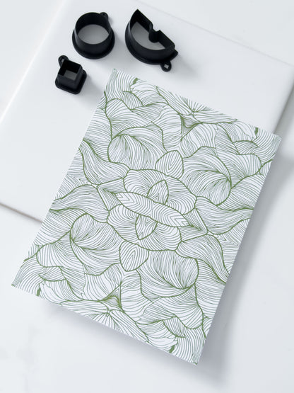 Transfer Paper Leafy Lines | 4 Colours