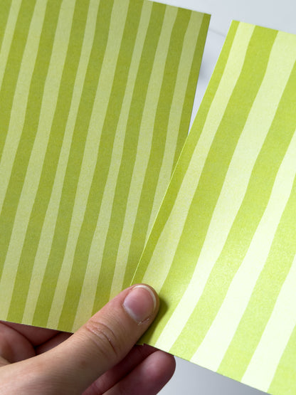 Transfer Paper Summer Stripes | 6 Colours, 2 Sizes | Exclusive