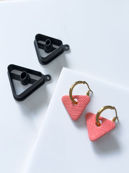 Triangle Donut Polymer Clay Cutter