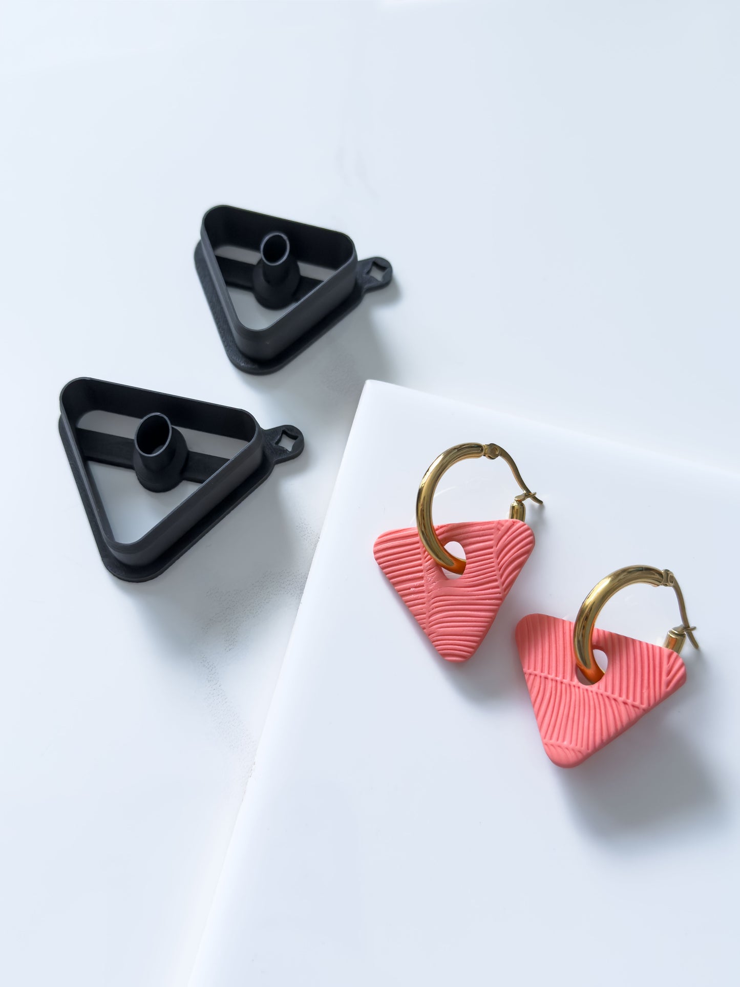 Triangle Donut Polymer Clay Cutter