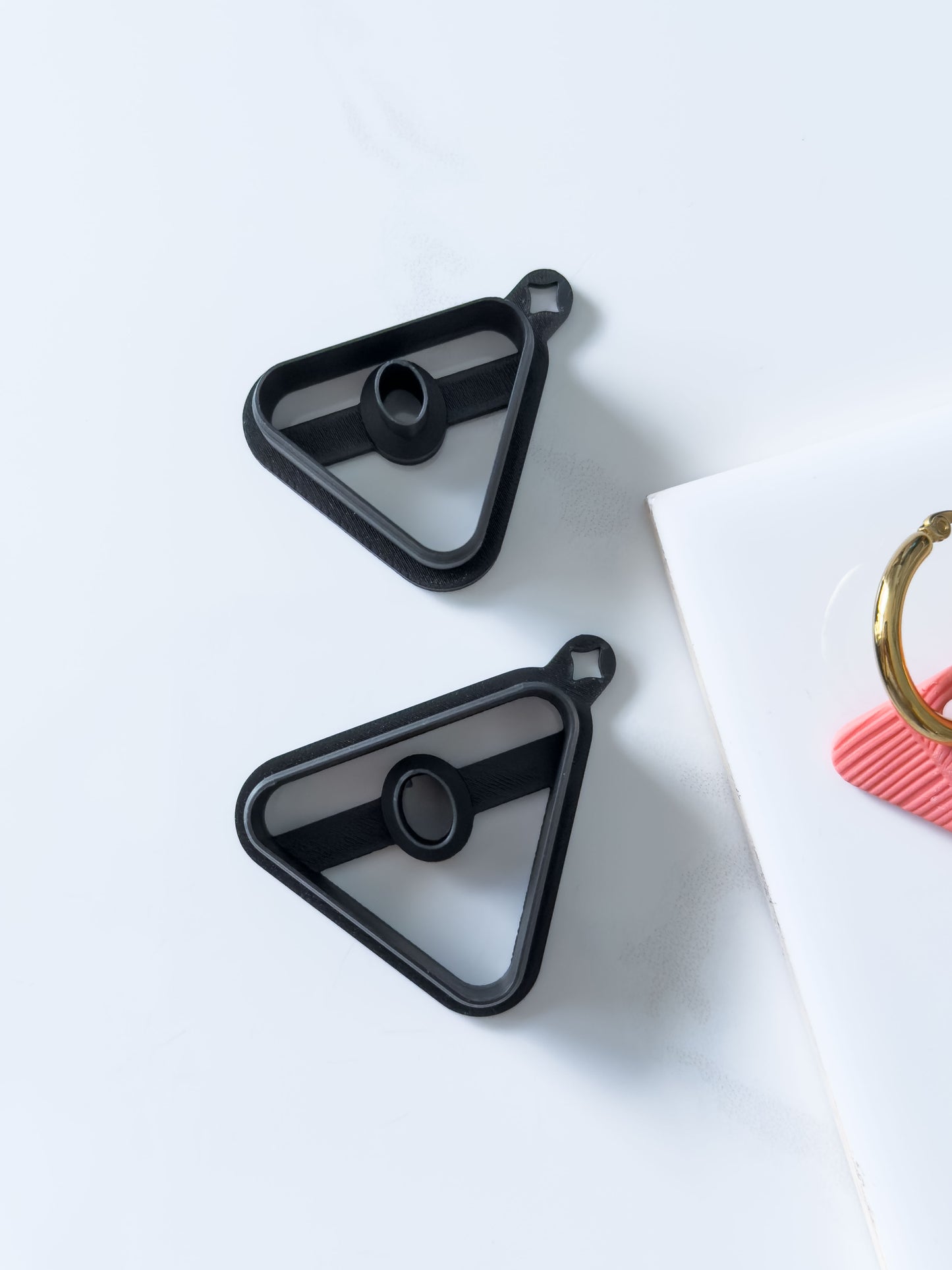 Triangle Donut Polymer Clay Cutter