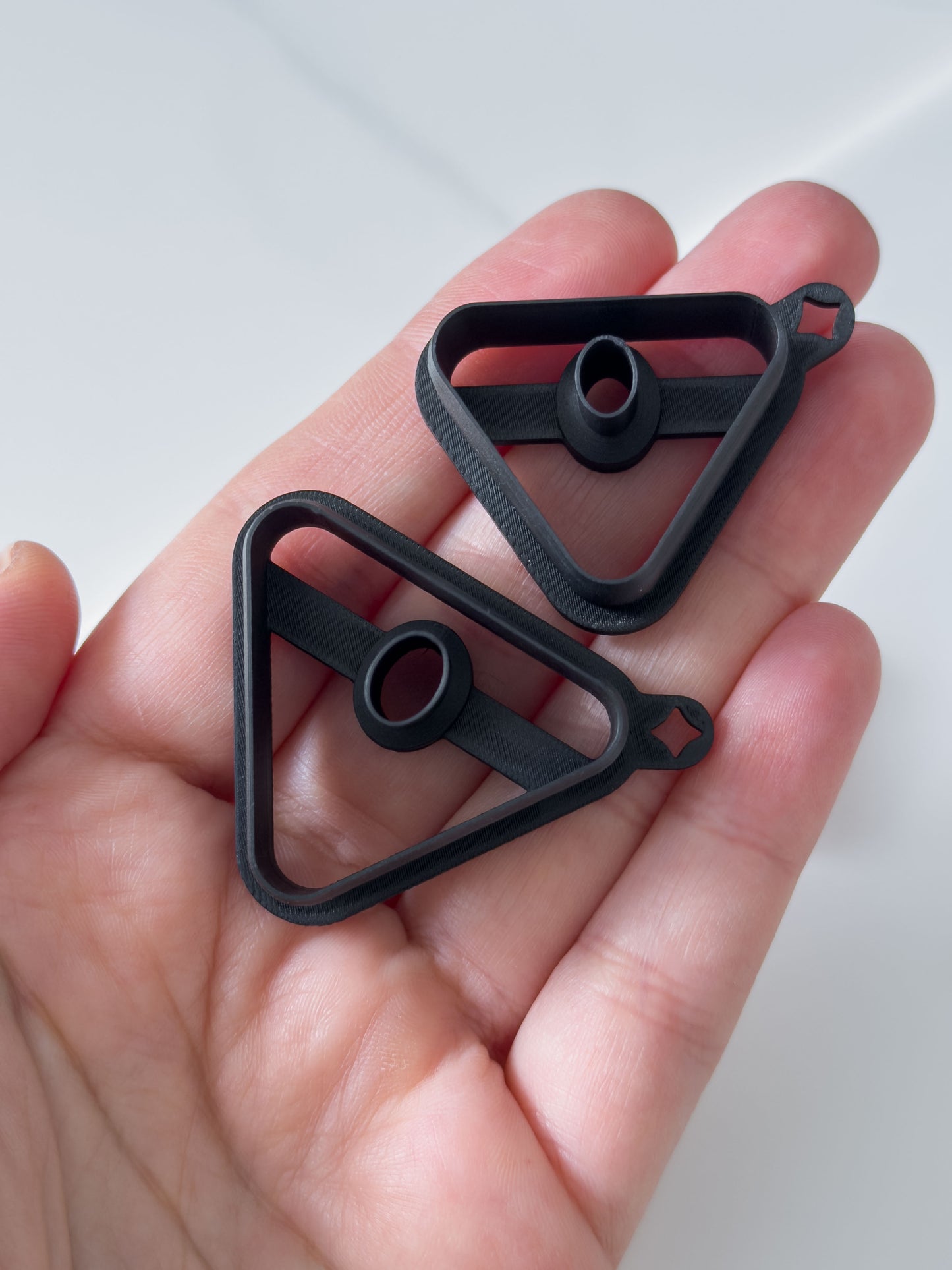 Triangle Donut Polymer Clay Cutter