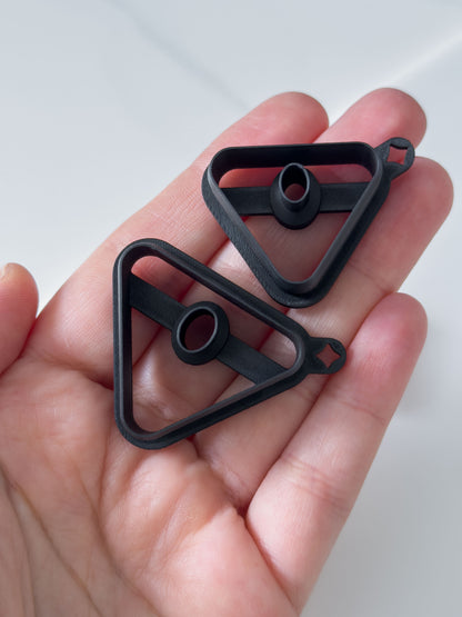 Triangle Donut Polymer Clay Cutter