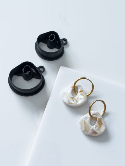 Soft Circle Donut Polymer Clay Cutter