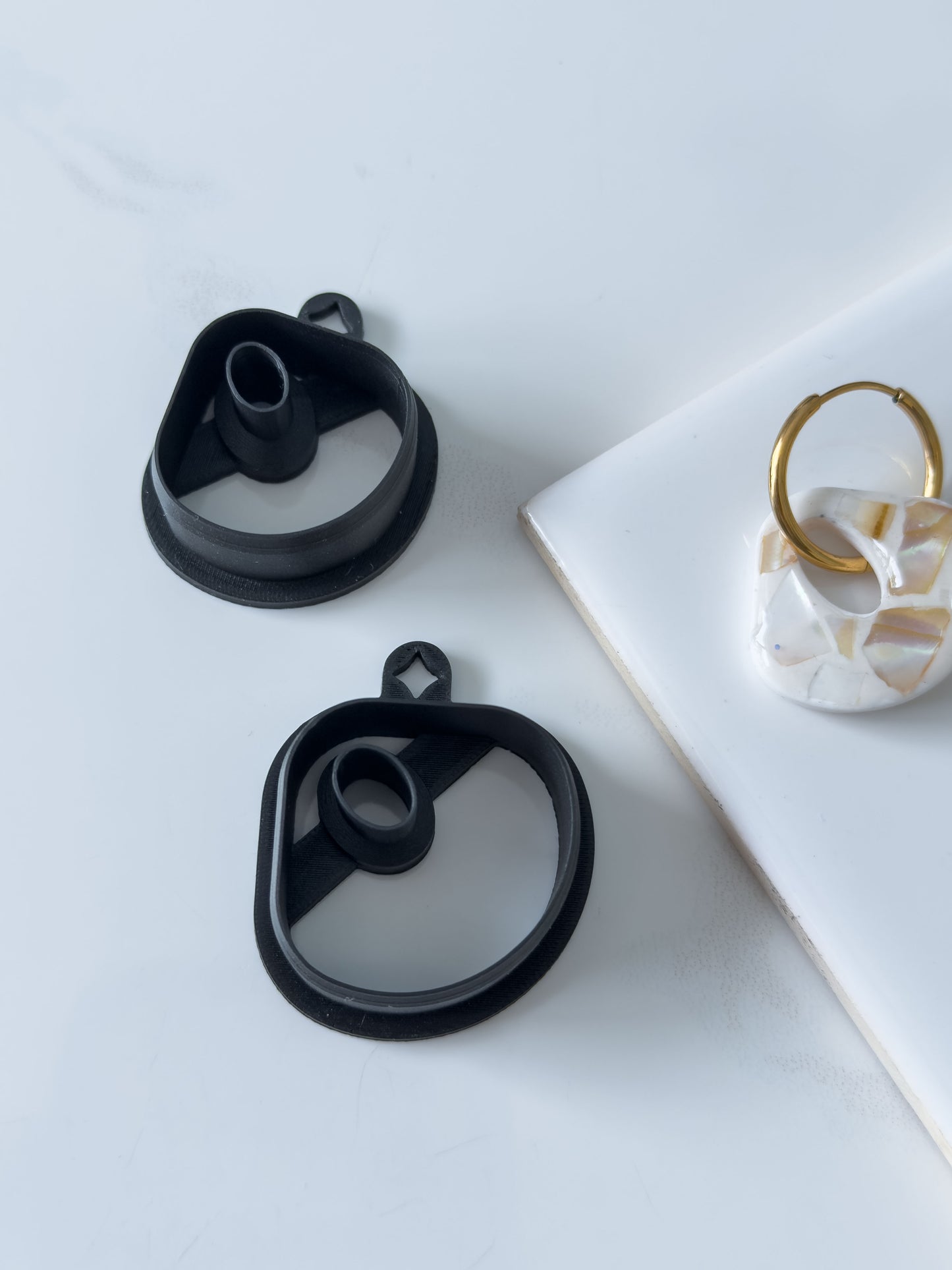 Soft Circle Donut Polymer Clay Cutter