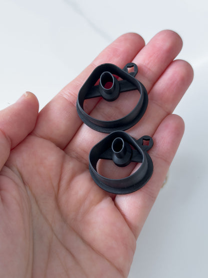 Soft Circle Donut Polymer Clay Cutter